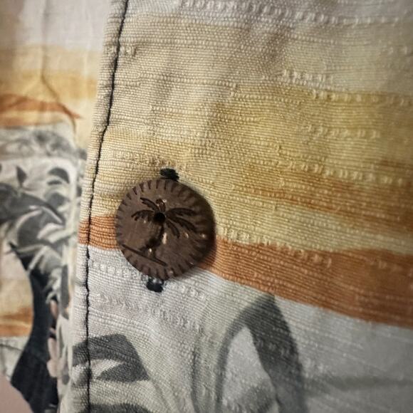 Jamaica Jaxx 100% washable silk Hawaiian shirt size large - Picture 8 of 9